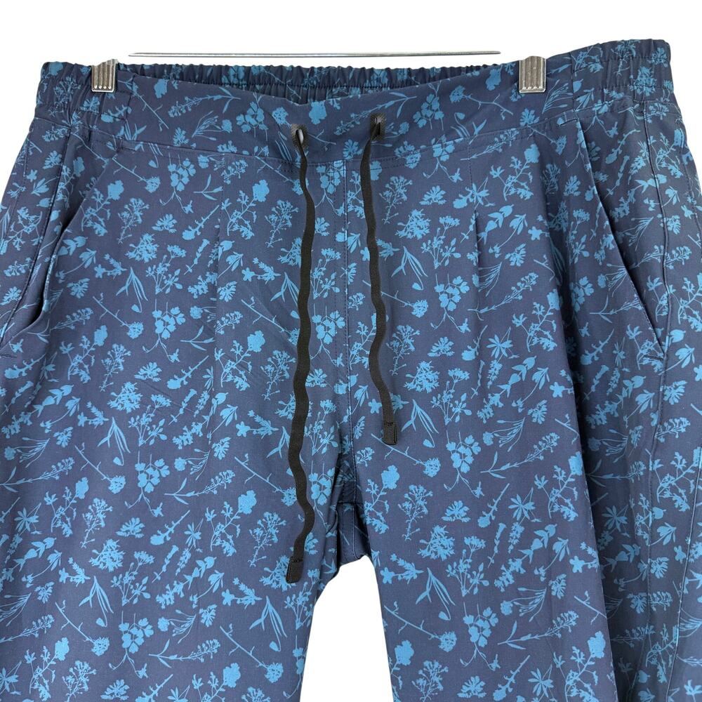 Backcountry Women's Blue Floral On The Go Ankle Hiking Pants Size Large - Picture 2 of 7